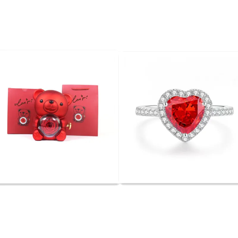 Love At First Site- Teddy Bear Jewelry Box
