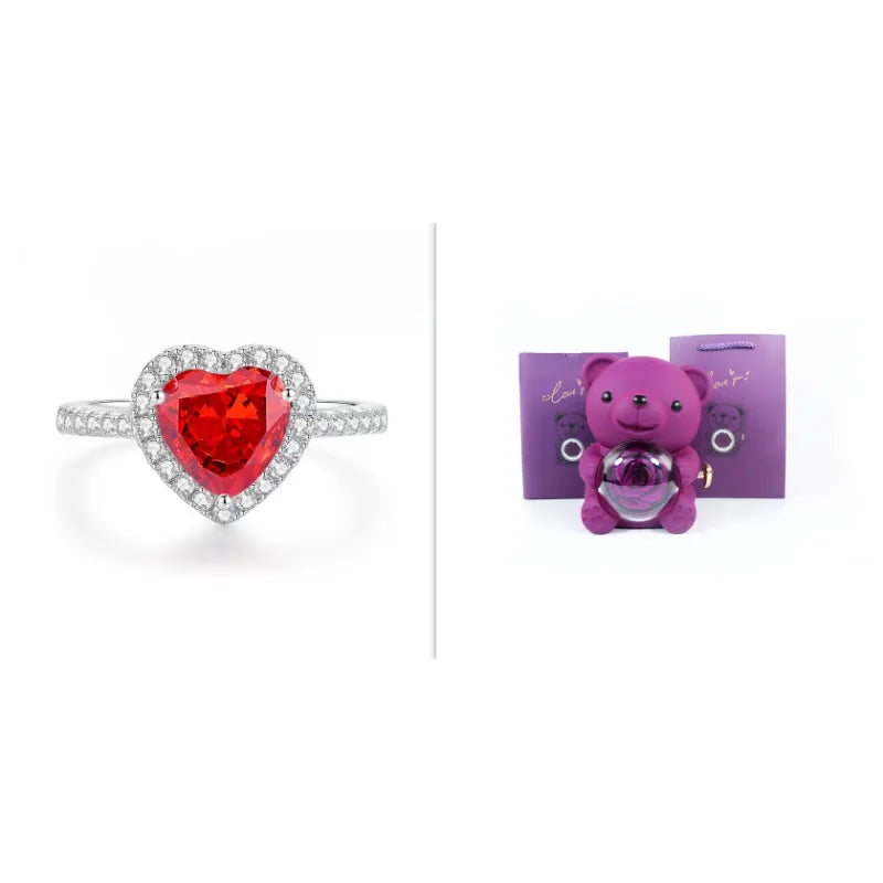 Love At First Site- Teddy Bear Jewelry Box