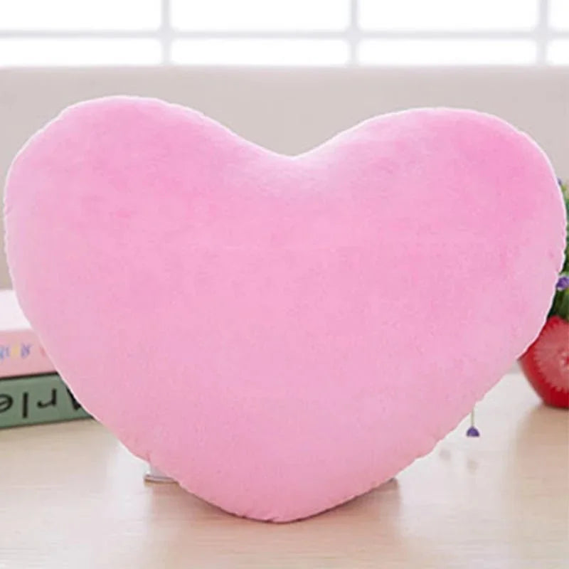 Love at First Sight Plush Heart-Shaped Pillow