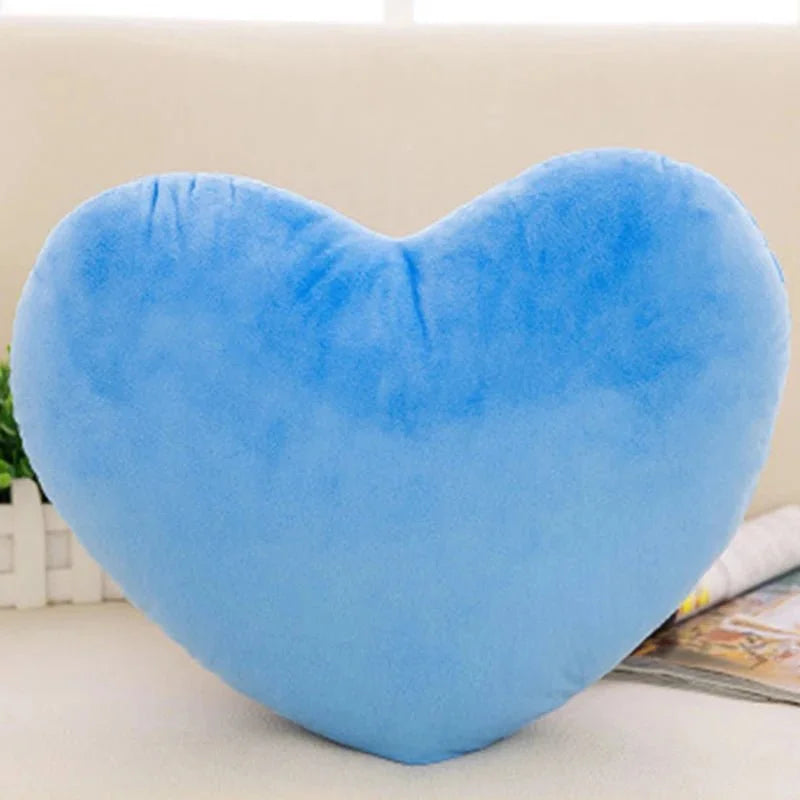 Love at First Sight Plush Heart-Shaped Pillow