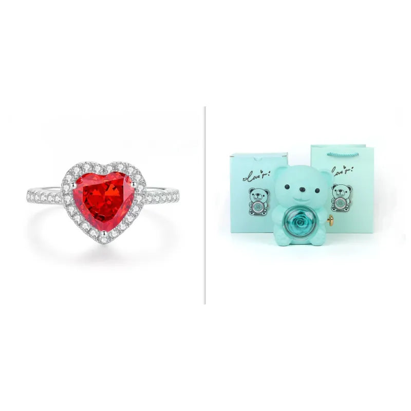 Love At First Site- Teddy Bear Jewelry Box