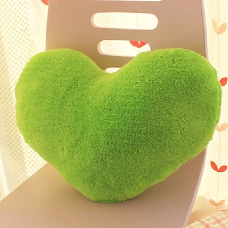 Love at First Sight Plush Heart-Shaped Pillow